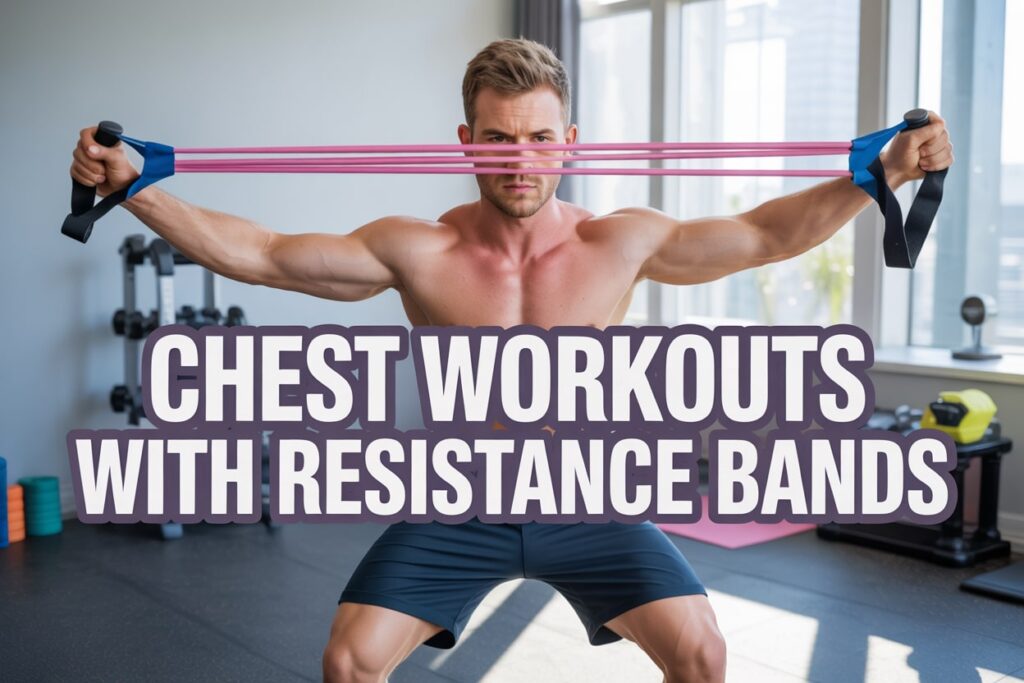 Strength Training Chest 10 Best Chest Workouts with Resistance Bands at Home