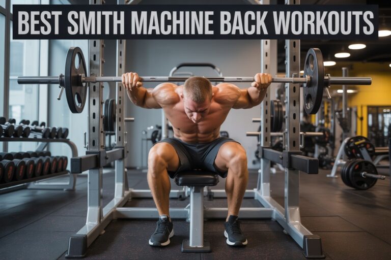 What Are the Best Back Workouts with Smith Machine with exercises that strengthen the lats, traps, and rear delts.