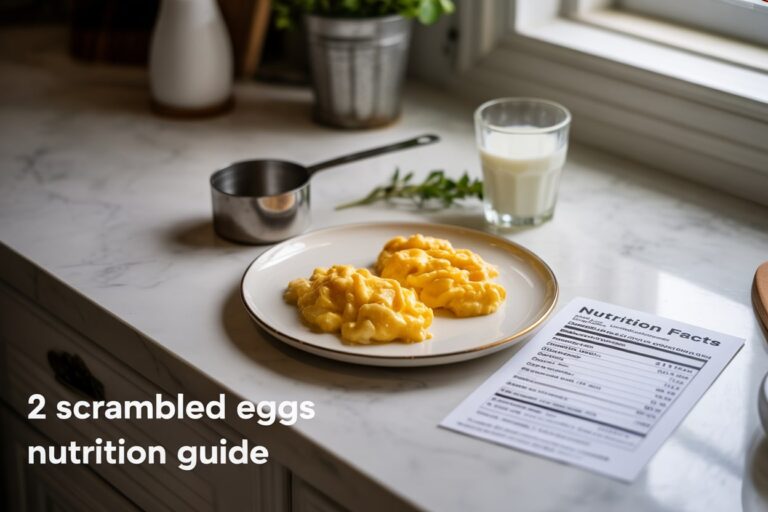 2 Scrambled Eggs Nutritional Information for Your Daily Diet Goals