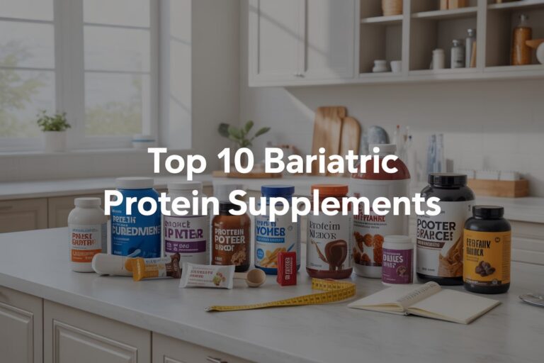 Bariatric Protein Supplements Top 10 Best Options for Surgery and Daily Nutrition