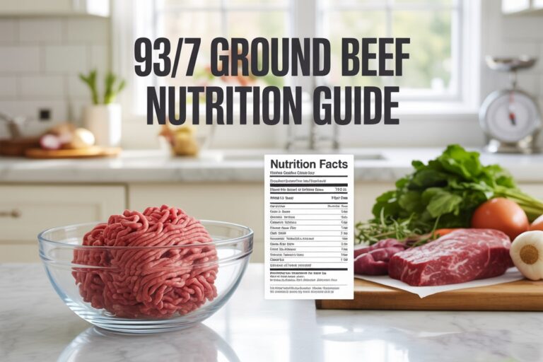 Nutritional Value of 93/7 Ground Beef and How Healthy It Really Is