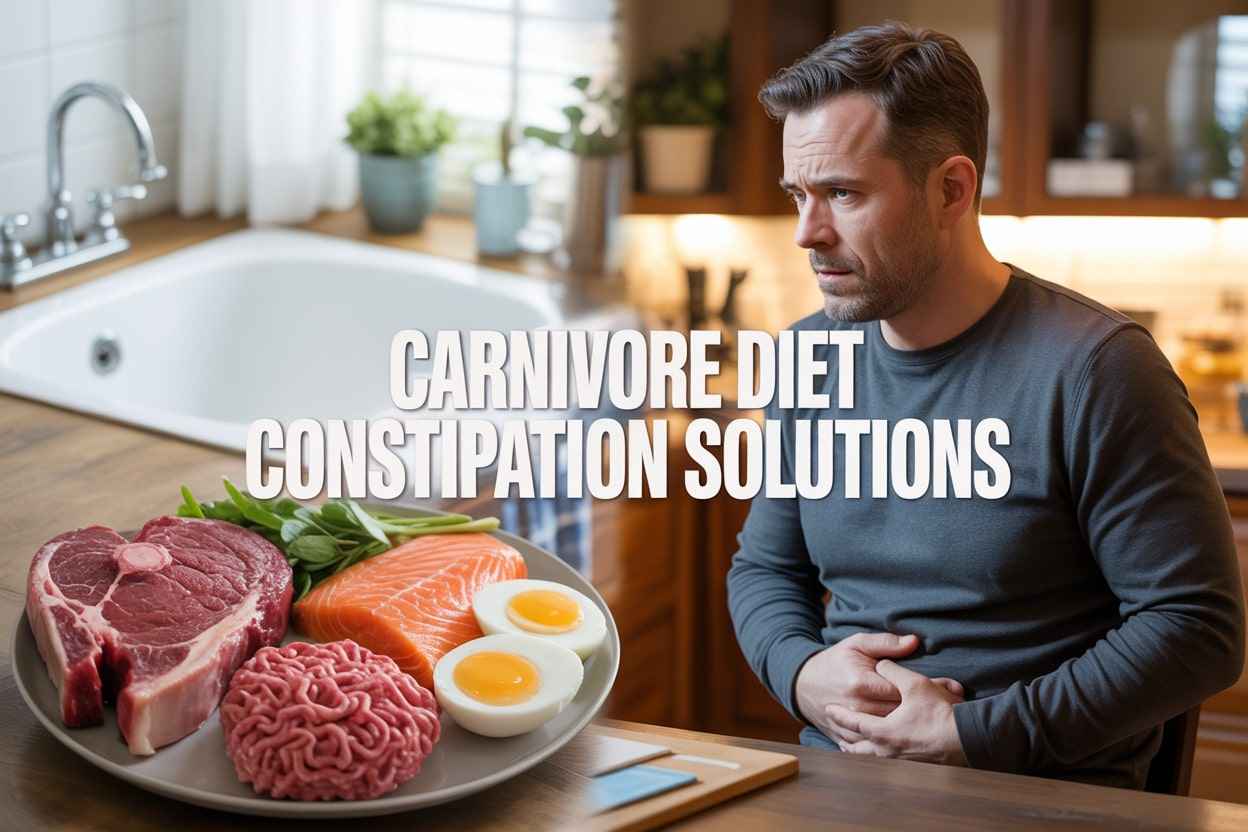 Constipation on Carnivore Diet: How to Avoid Being Constipated, Fix Digestive Issues, and Keep Your Bowel Movements Regular