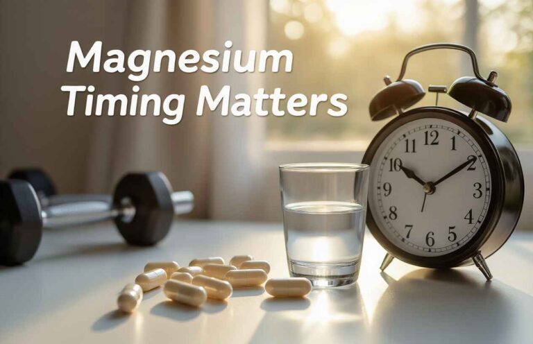 Magnesium Supplement Timing: When and How to Take It for Sleep, Exercise, and Daily Use