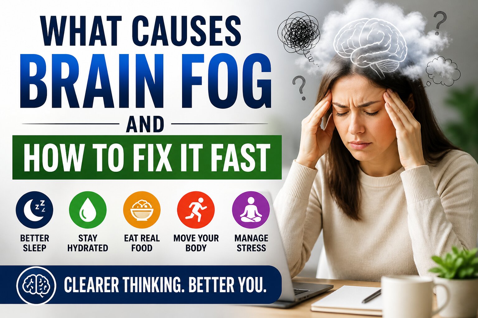 What Causes Brain Fog and How to Fix It Quickly